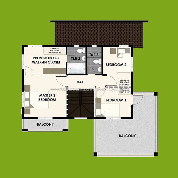 Designer 166 House Model 2F Floorplan
